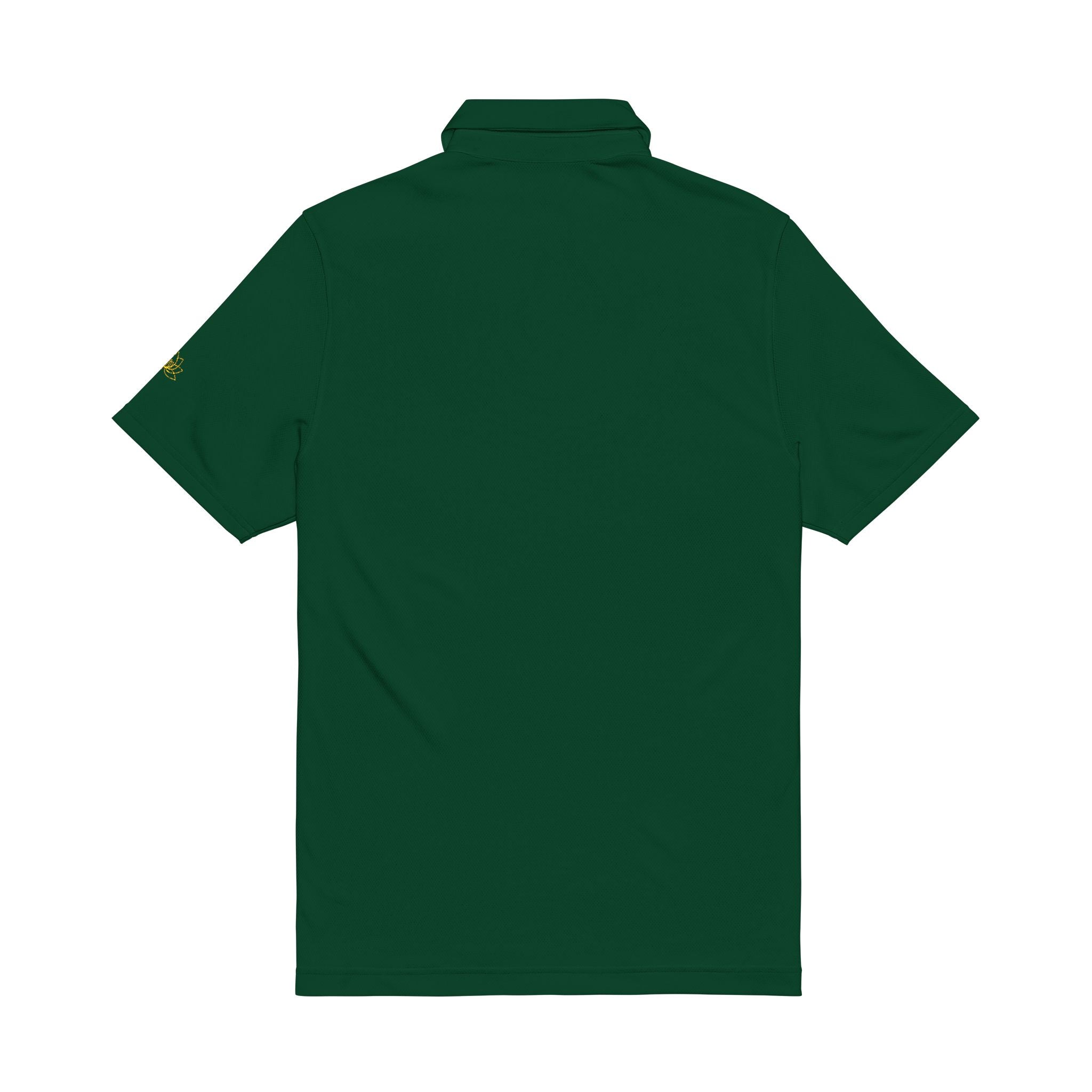 Embroidered Men's Performance Polo — Black Under Armour® Golf Shirt