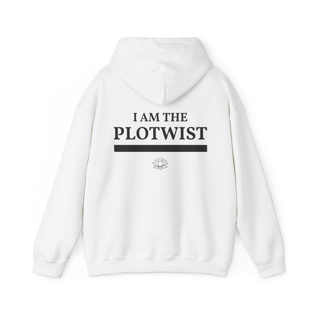 Plot Twist Hoodie — "I Am The Plotwist" Graphic Pullover