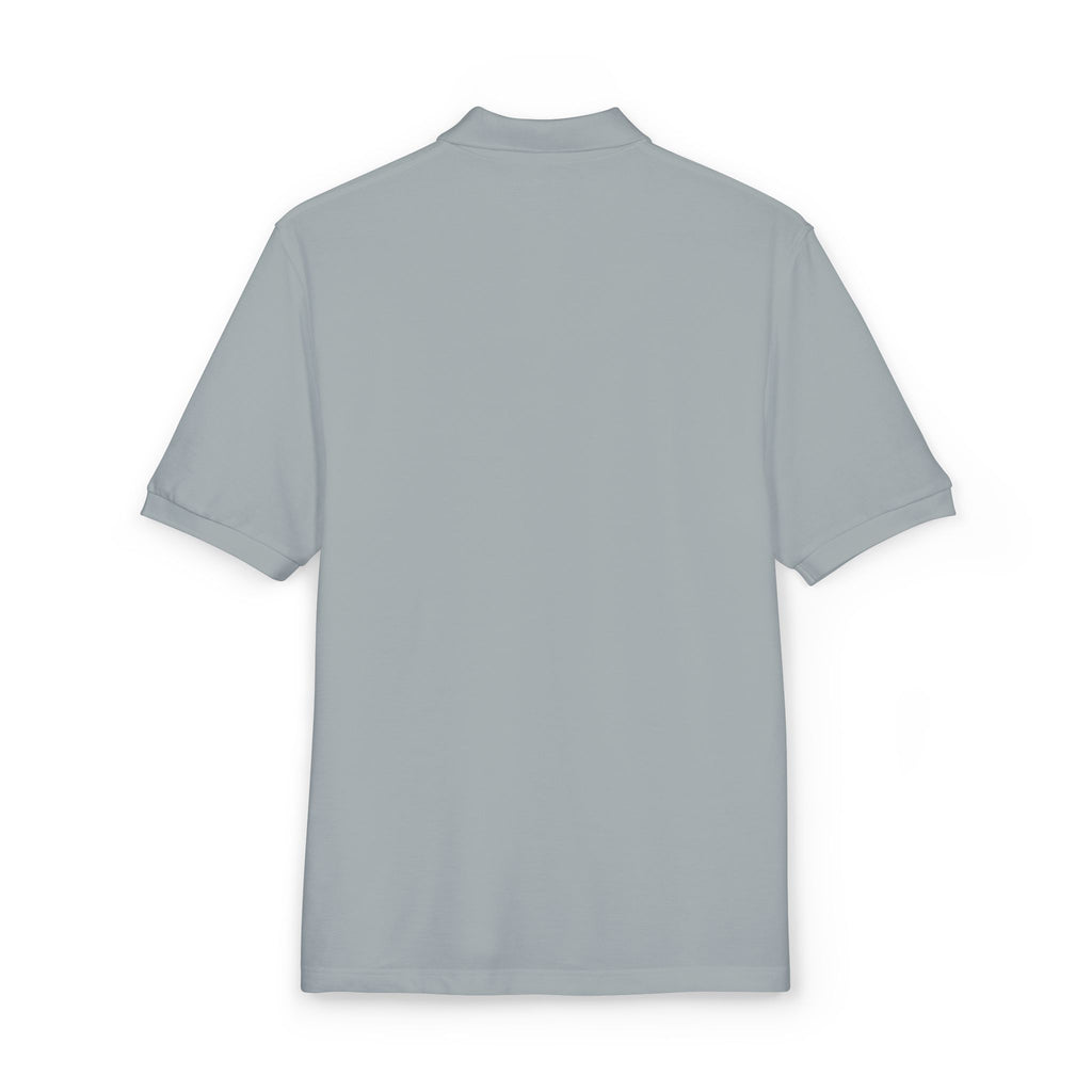 Embroidered Polo Shirt — Classic Gold ‘Island Life’ Chest Logo