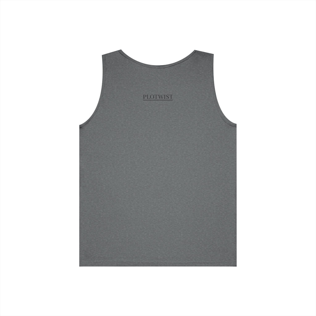 Tank Top — "Fake Titties Over Fake Love" Graphic Muscle Tee
