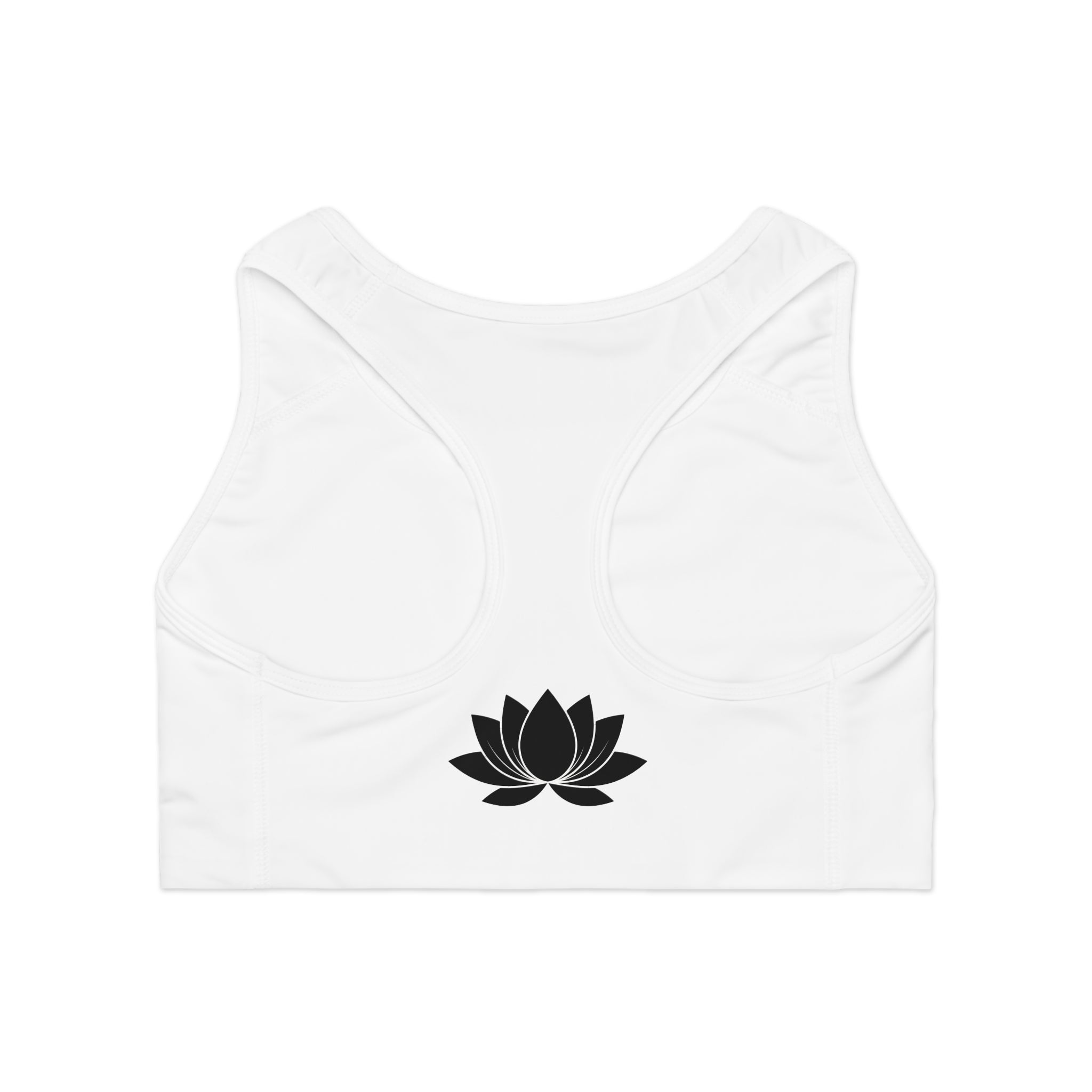 Plotwist Lotus Sports Bra — Yoga & Activewear Crop Top