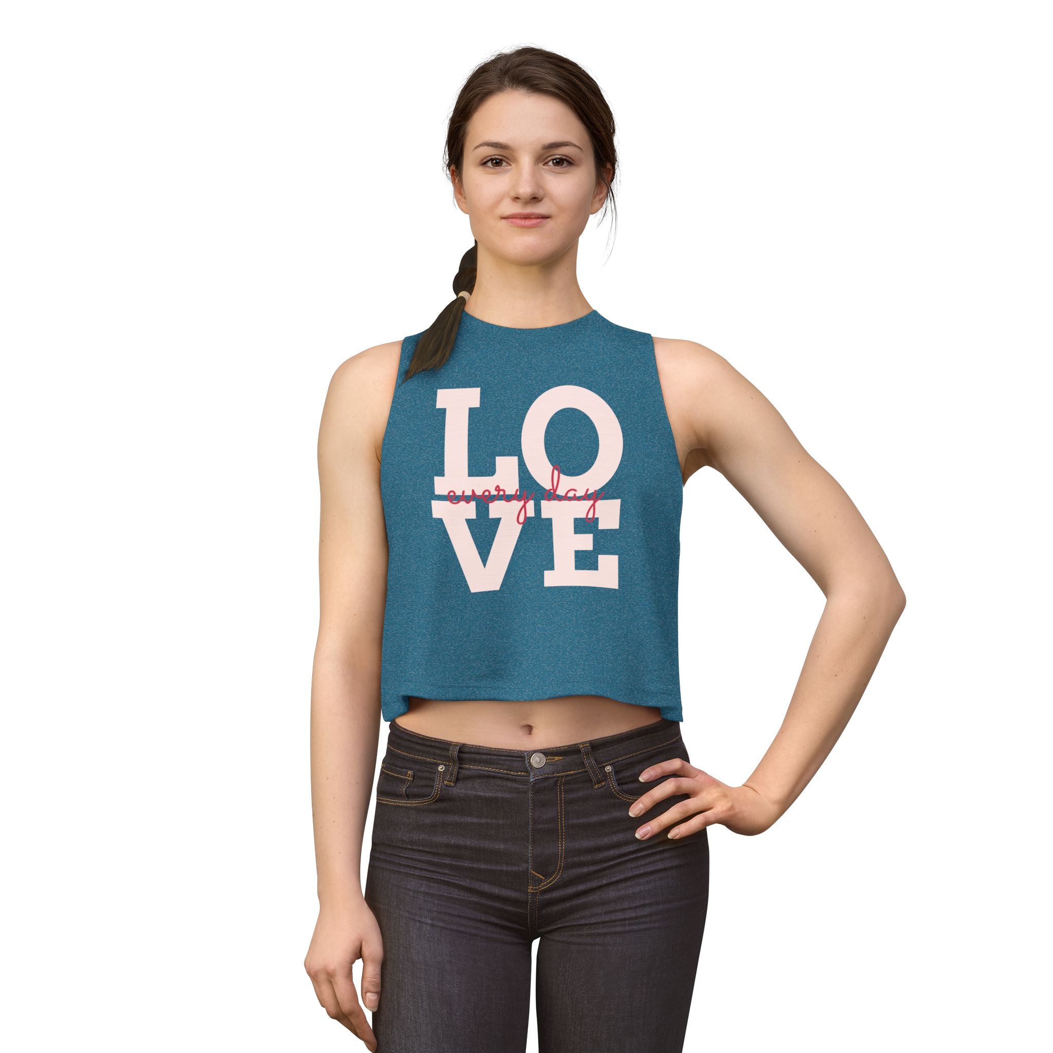 Plot Twist Crop Top — Minimalist Graphic Women's Tank