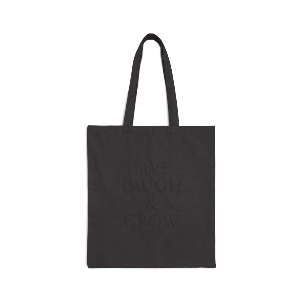 Plotwist Tree Canvas Tote Bag — Eco Booklover Market Bag