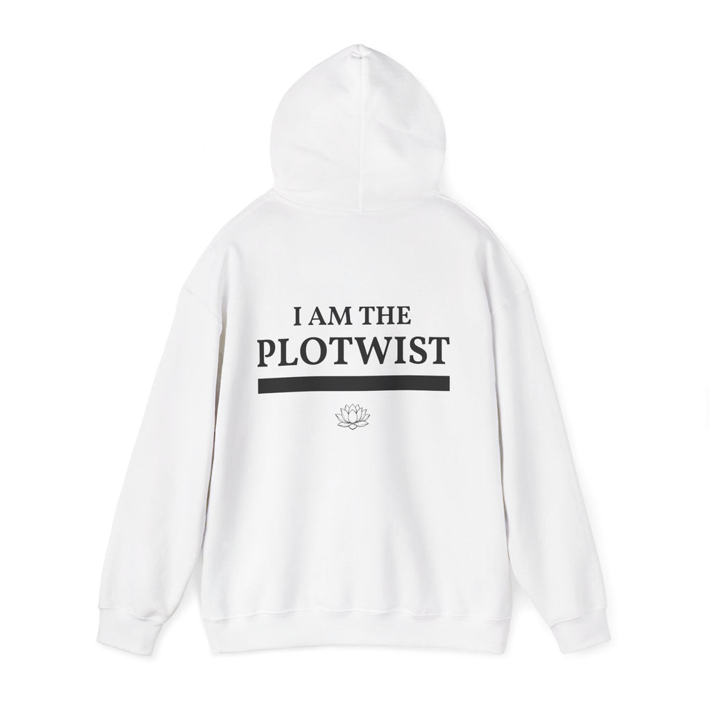 Plot Twist Hoodie — "I Am The Plotwist" Graphic Pullover