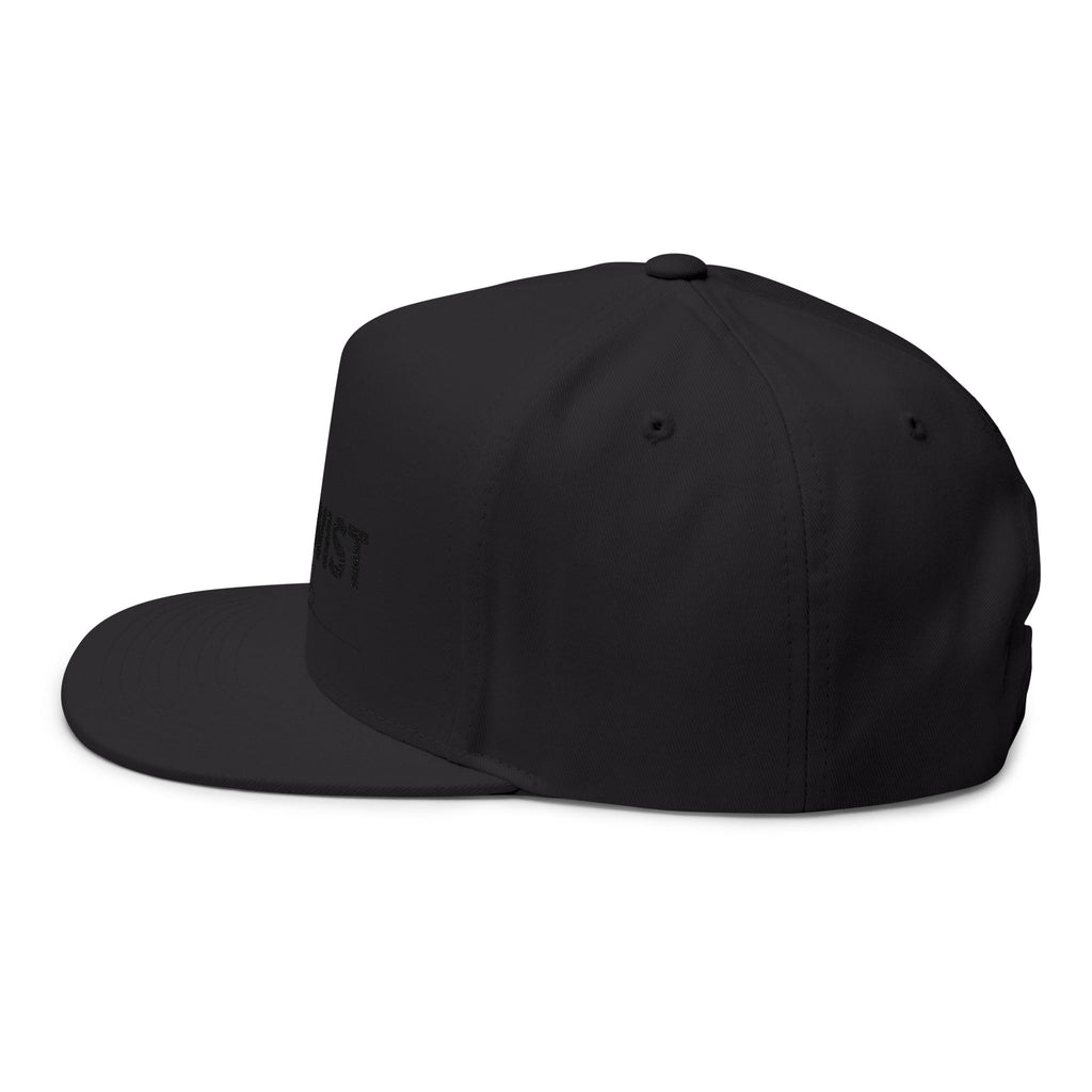 Plotwist Embroidered Flat Bill Cap — Minimal Logo Snapback Hat