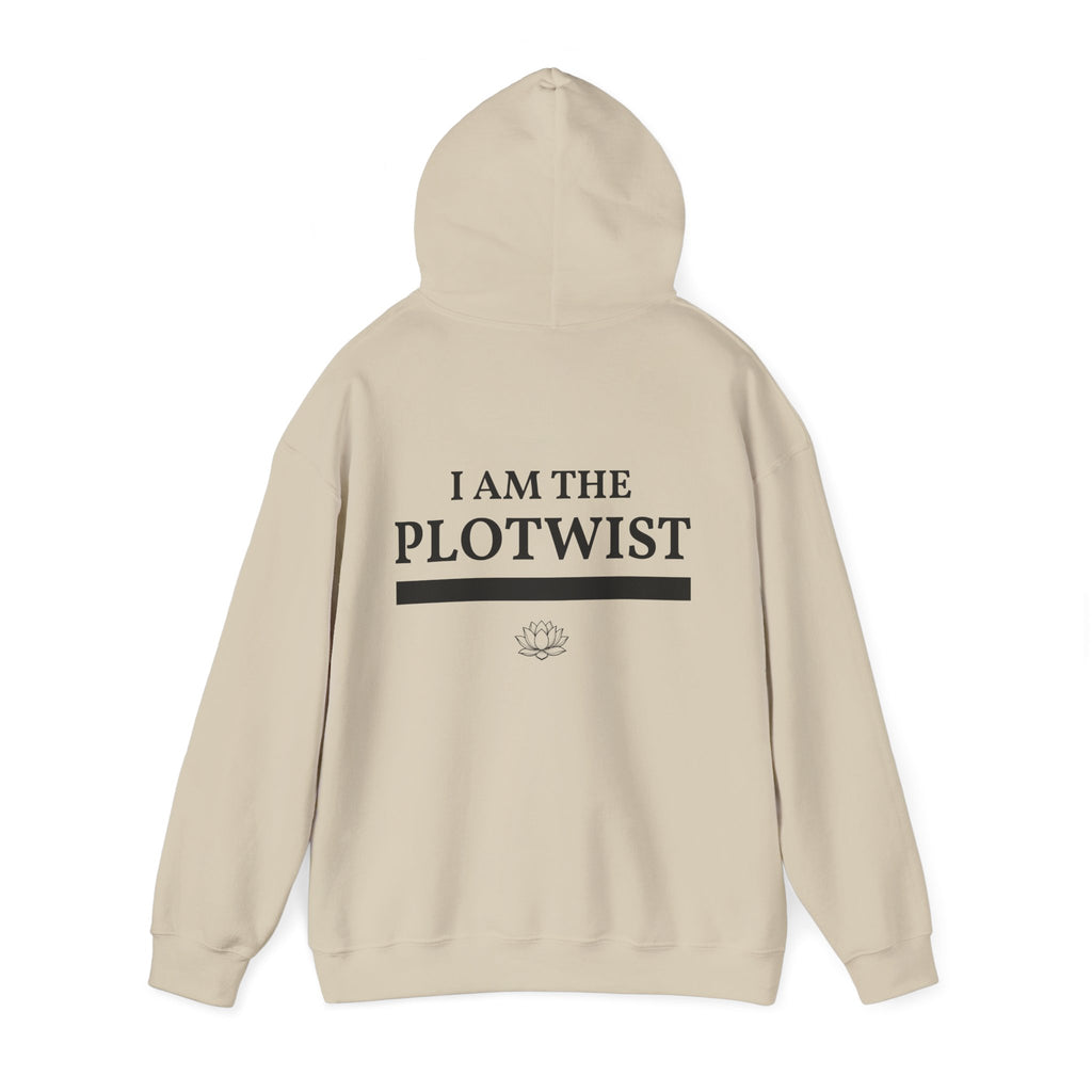Plot Twist Hoodie — "I Am The Plotwist" Graphic Pullover
