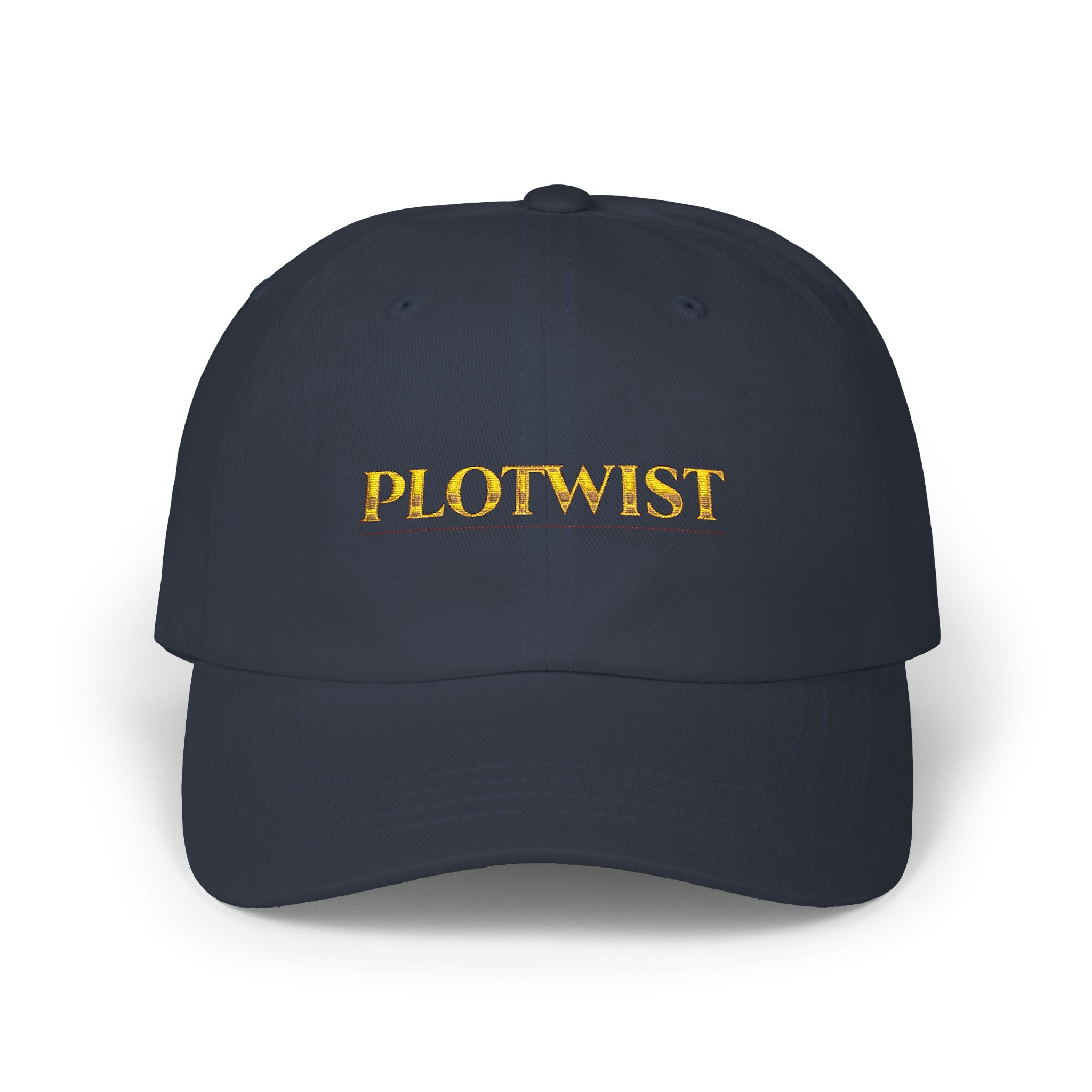 Dad Cap - 'PLOTWIST' Embroidered Camo Baseball Hat
