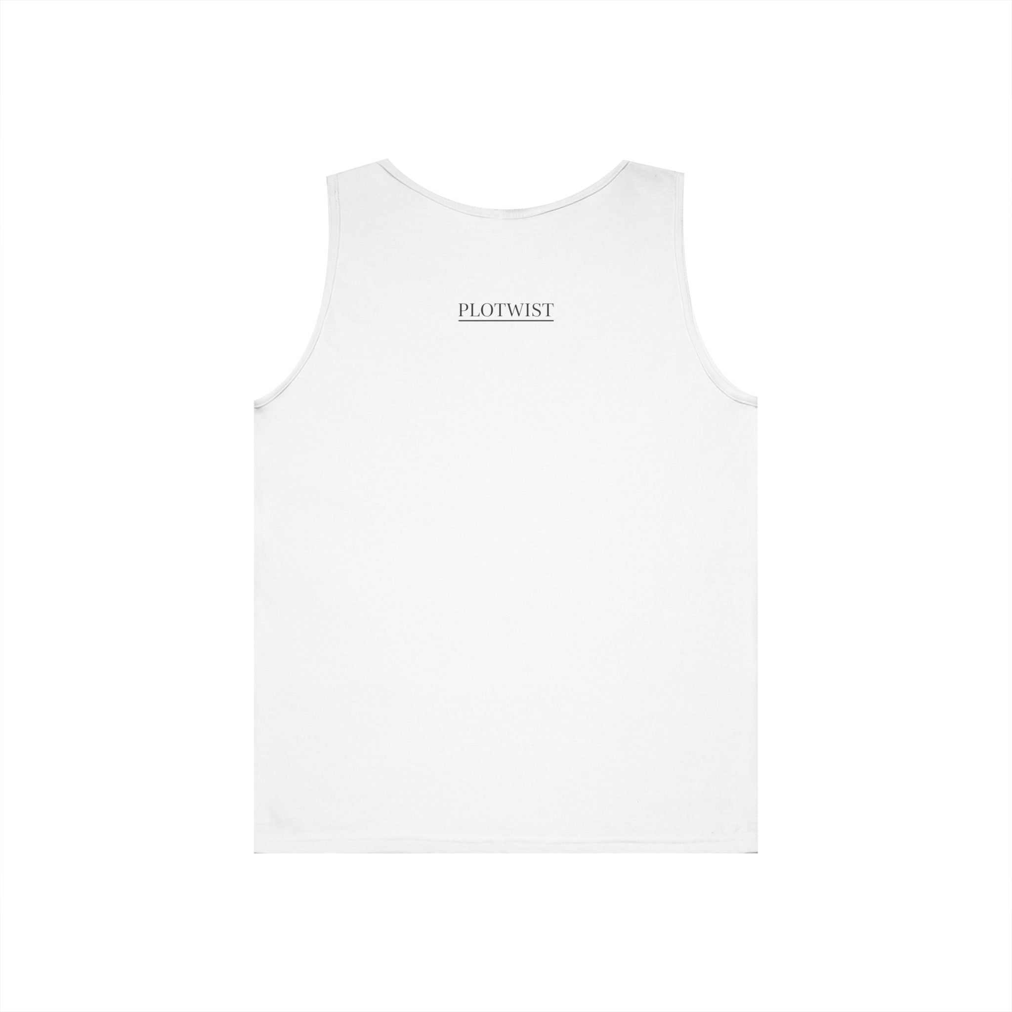 Tank Top — "Fake Titties Over Fake Love" Graphic Muscle Tee