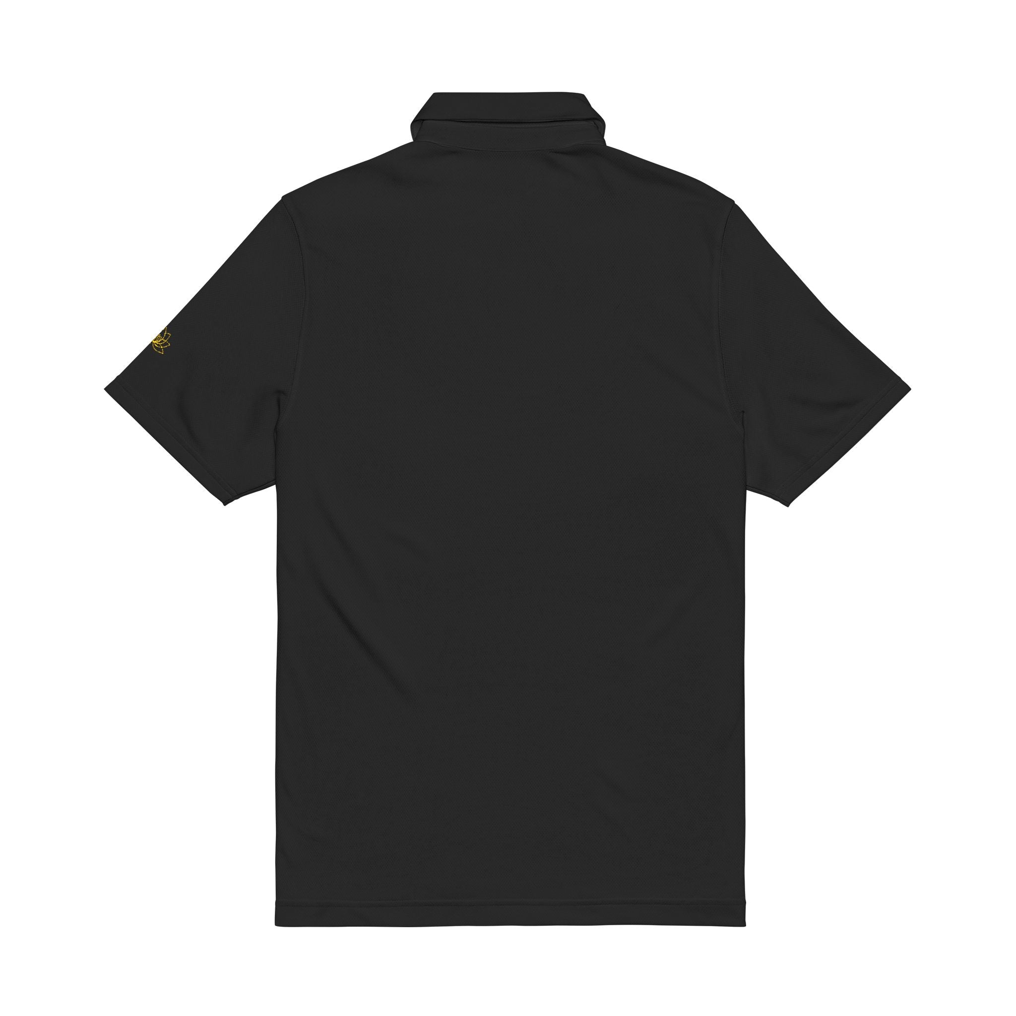 Embroidered Men's Performance Polo — Black Under Armour® Golf Shirt