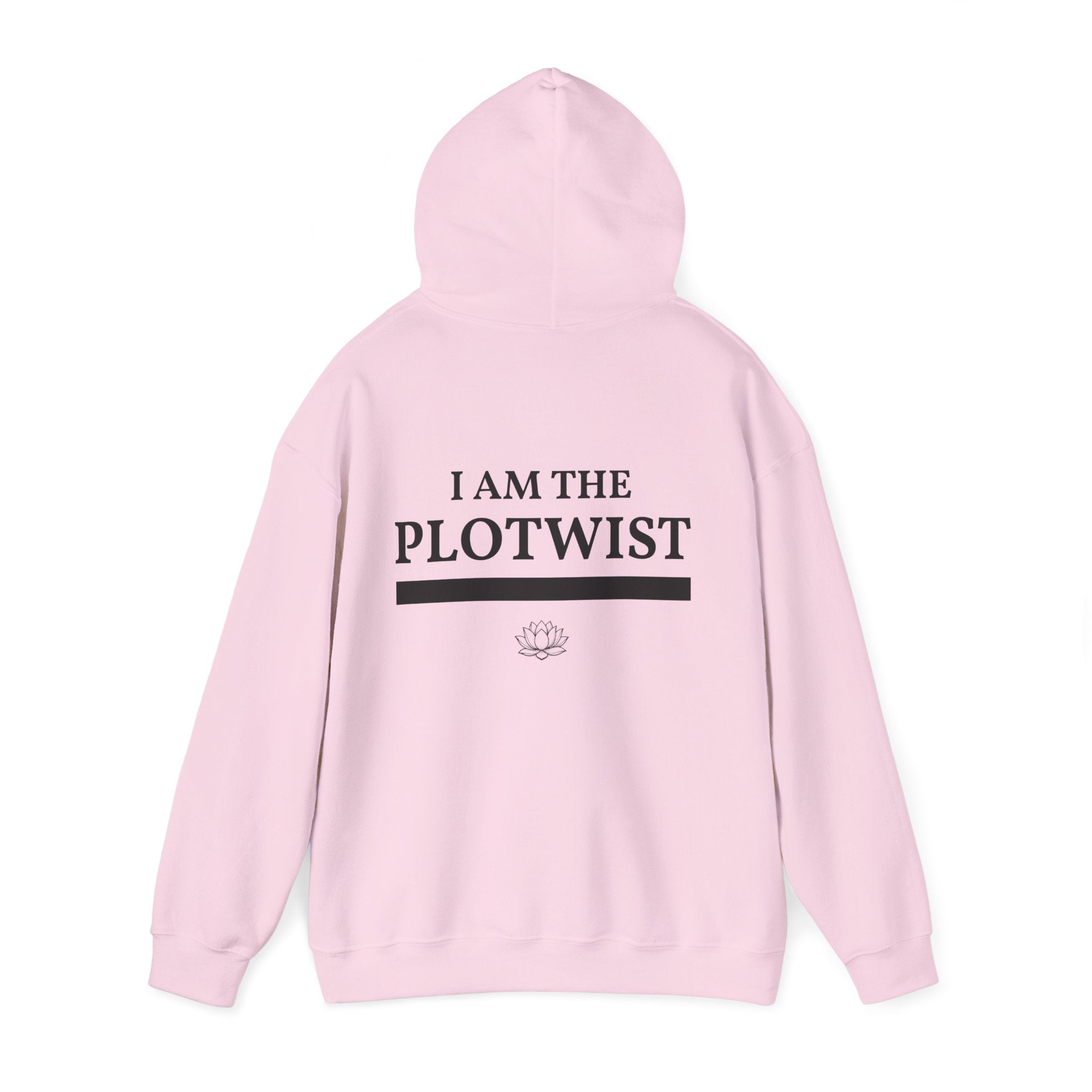 Plot Twist Hoodie — "I Am The Plotwist" Graphic Pullover