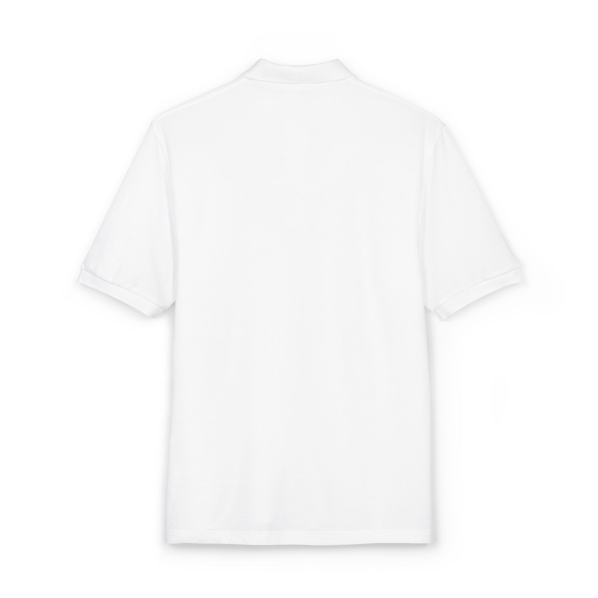 Embroidered Polo Shirt — Classic Gold ‘Island Life’ Chest Logo