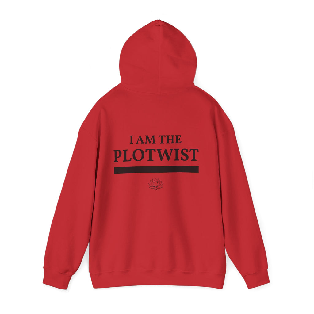 Plot Twist Hoodie — "I Am The Plotwist" Graphic Pullover