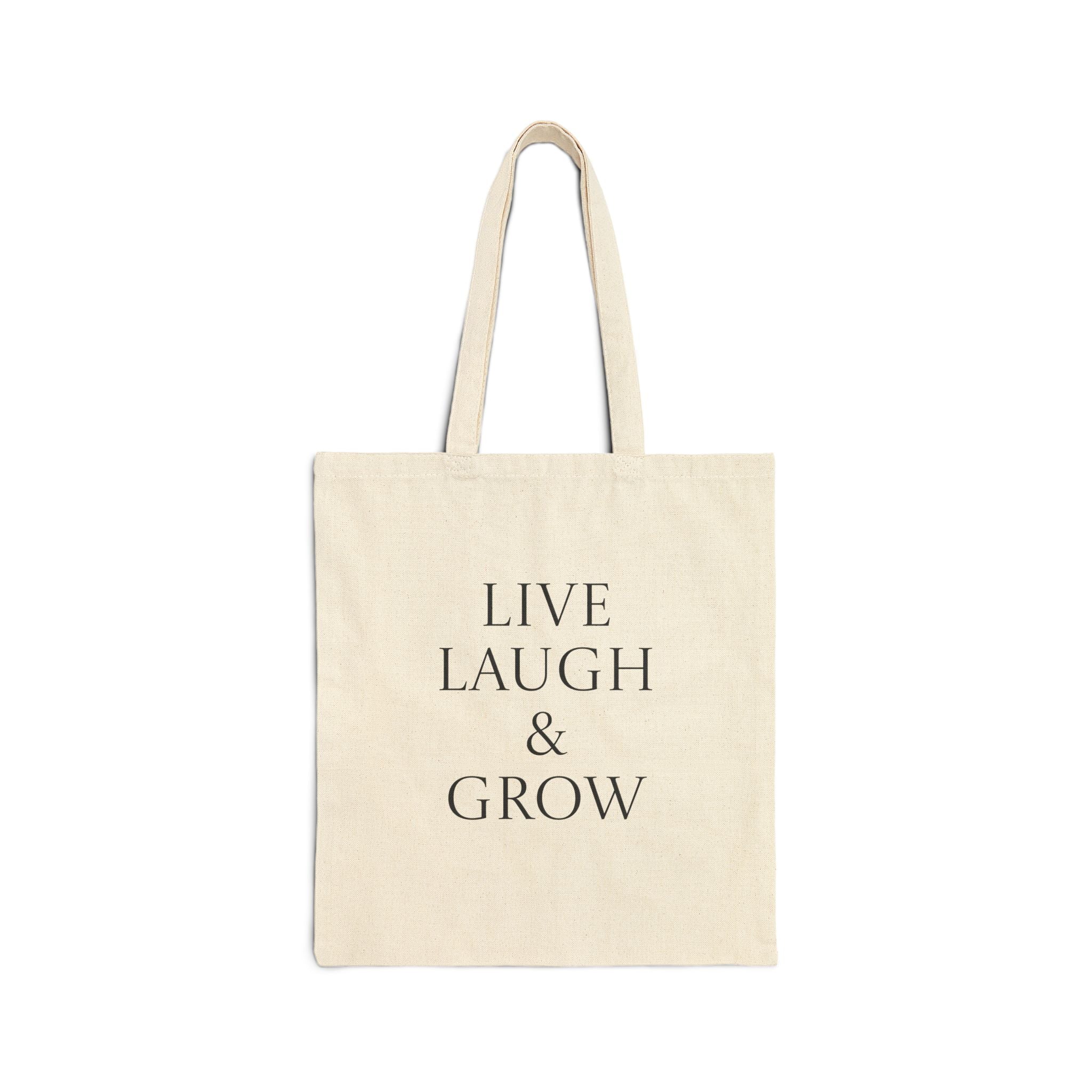 Plotwist Tree Canvas Tote Bag — Eco Booklover Market Bag