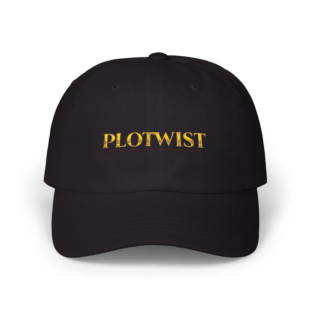 Dad Cap - 'PLOTWIST' Embroidered Camo Baseball Hat