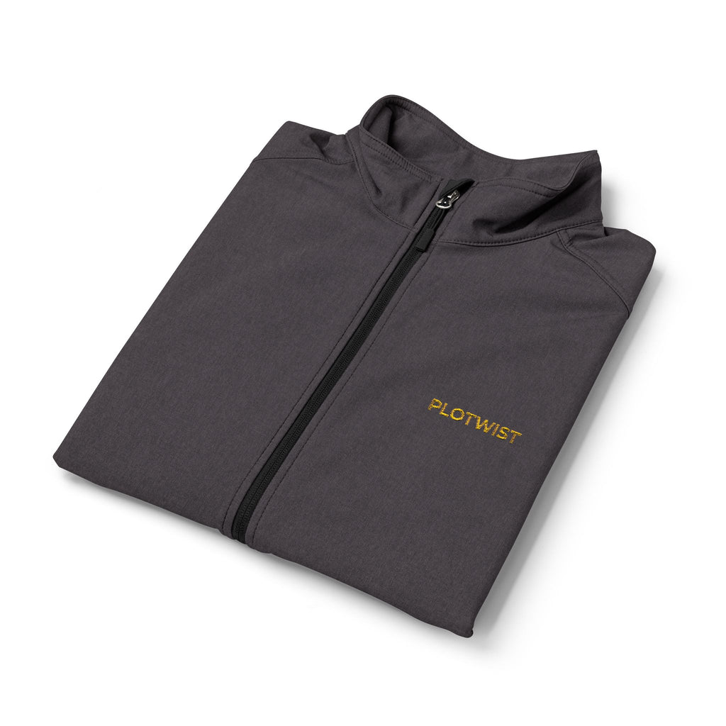 Embroidered Men's Soft Shell Vest - Lightweight Windproof Jacket