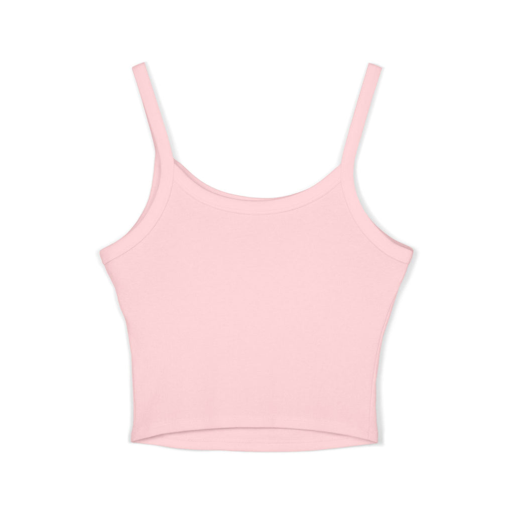 Crop Tank Top — 'PLOTWIST' Lotus Graphic Crop Tank for Women