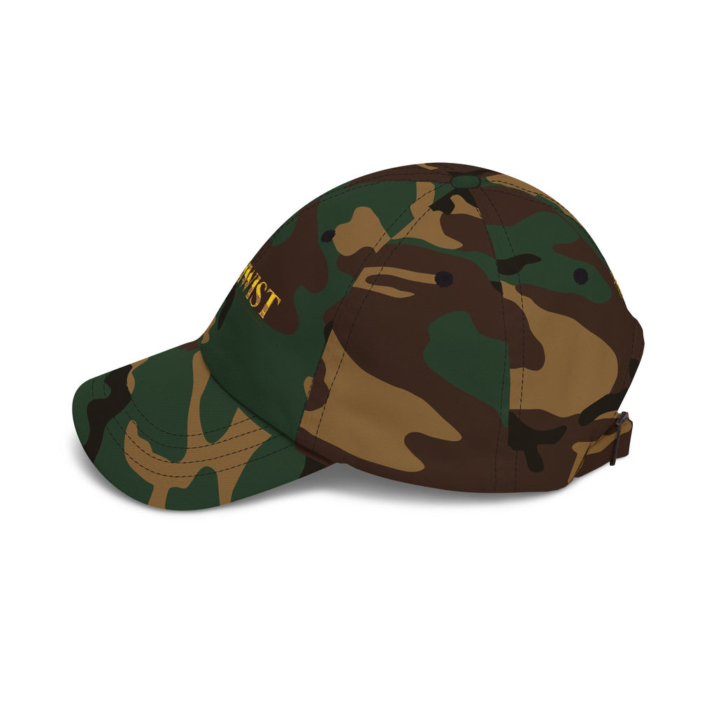 Dad Cap - 'PLOTWIST' Embroidered Camo Baseball Hat