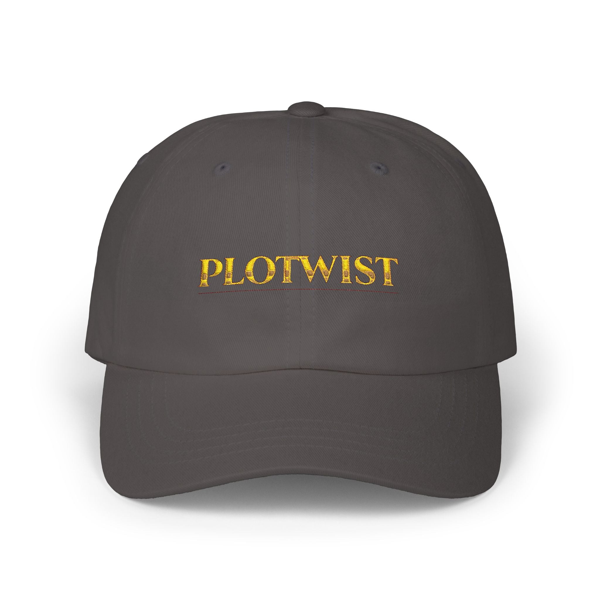 Dad Cap - 'PLOTWIST' Embroidered Camo Baseball Hat