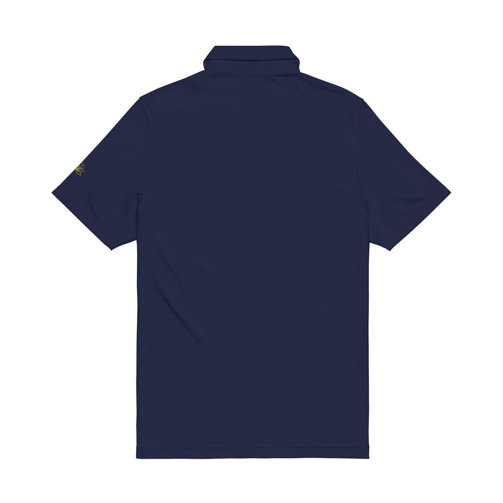 Embroidered Men's Performance Polo — Black Under Armour® Golf Shirt