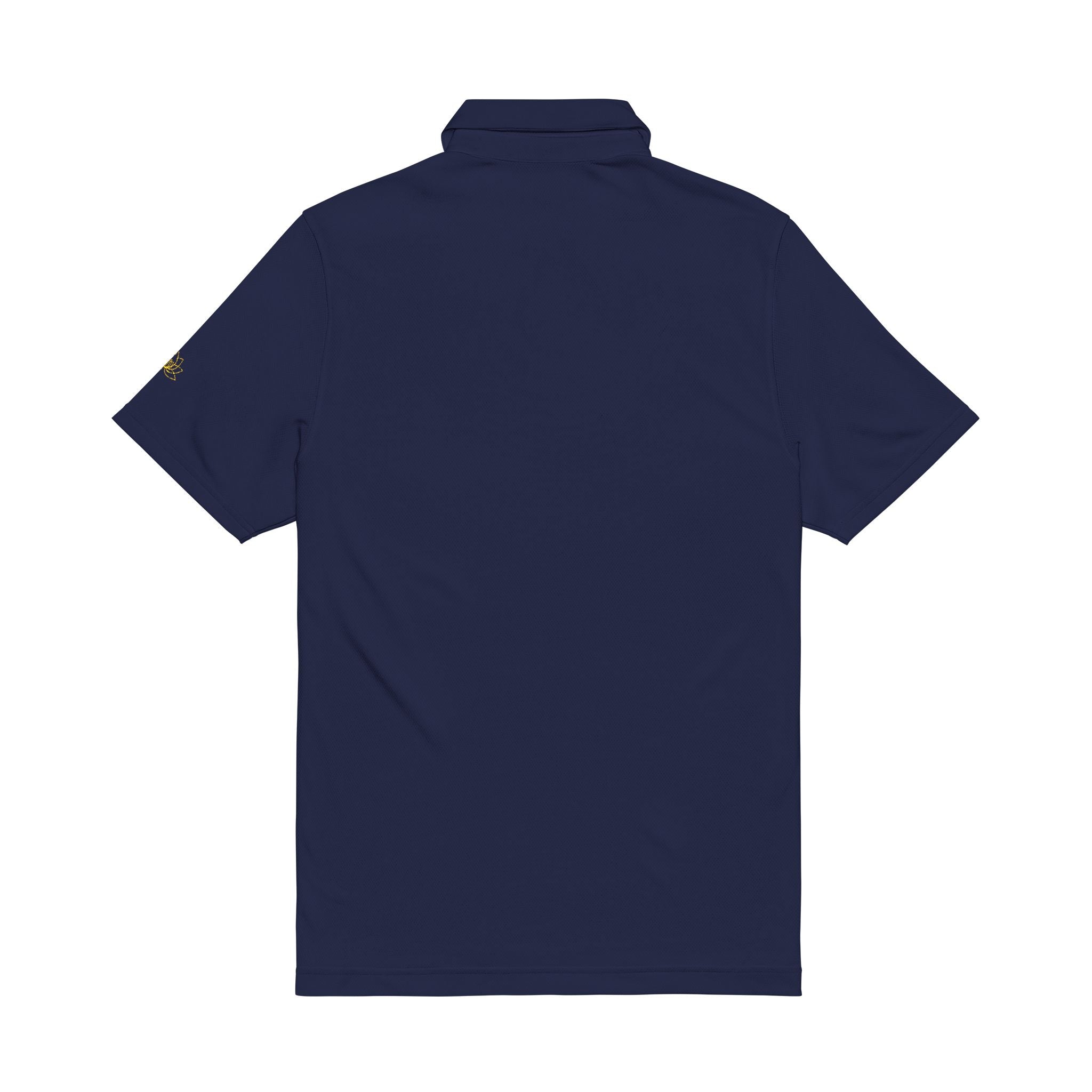 Embroidered Men's Performance Polo — Black Under Armour® Golf Shirt