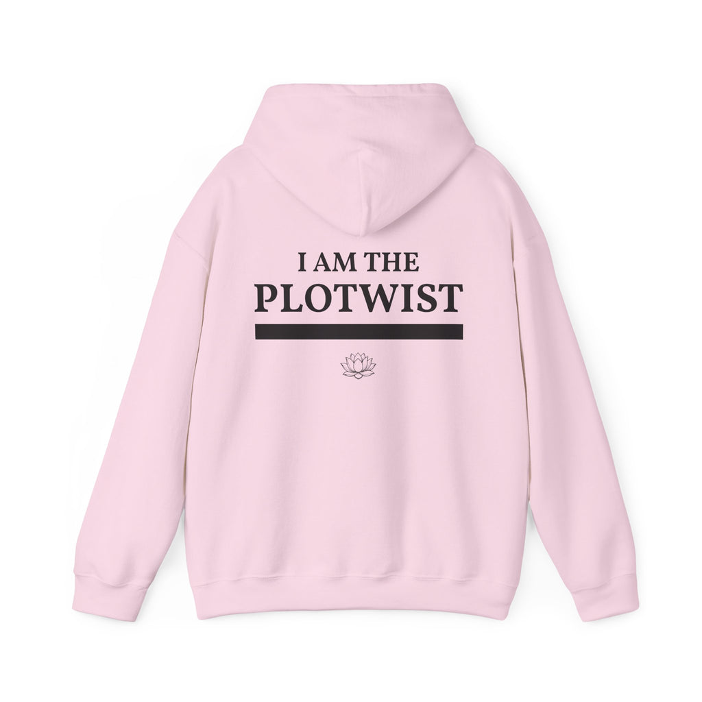 Plot Twist Hoodie — "I Am The Plotwist" Graphic Pullover