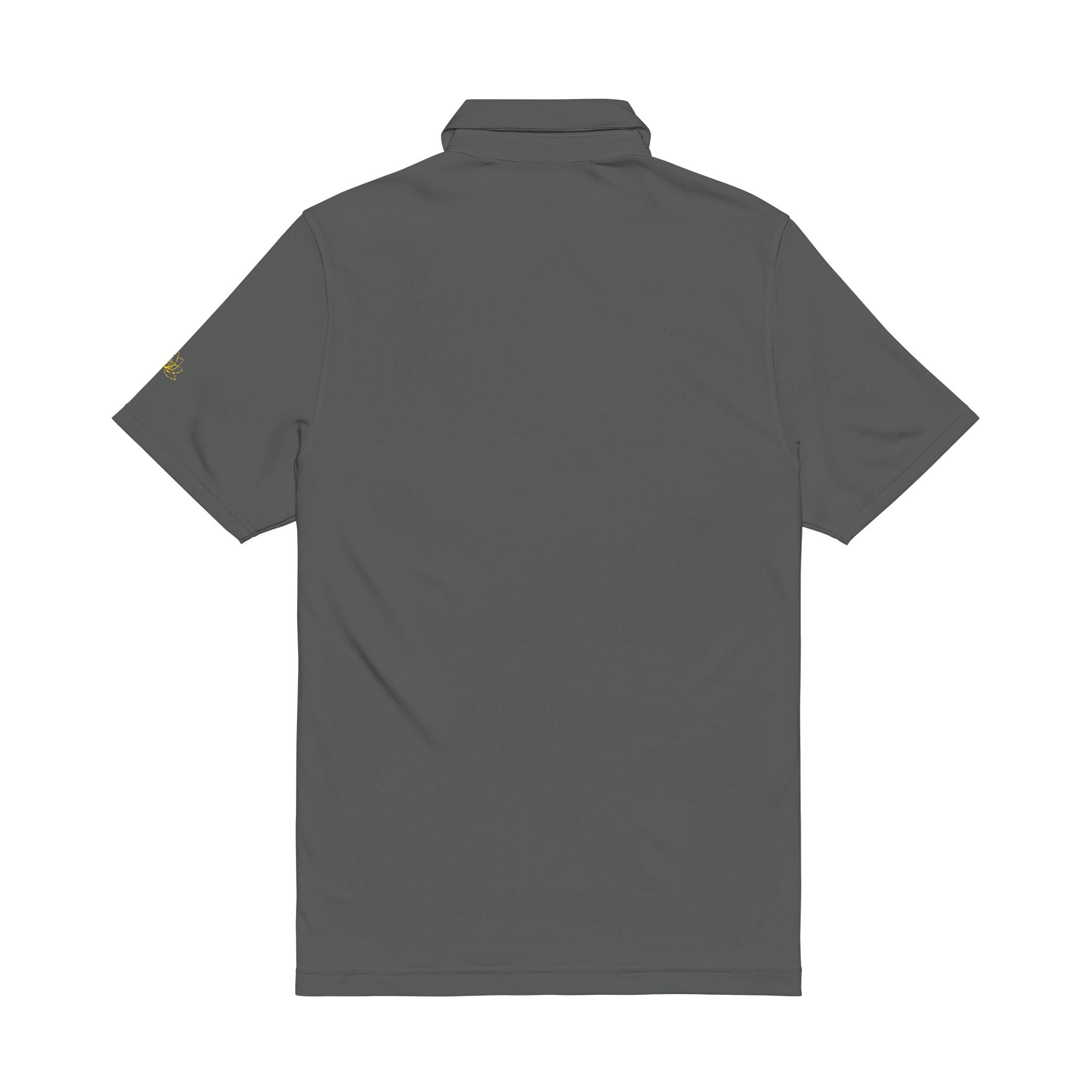 Embroidered Men's Performance Polo — Black Under Armour® Golf Shirt