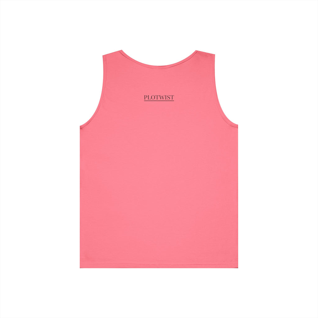 Tank Top — "Fake Titties Over Fake Love" Graphic Muscle Tee