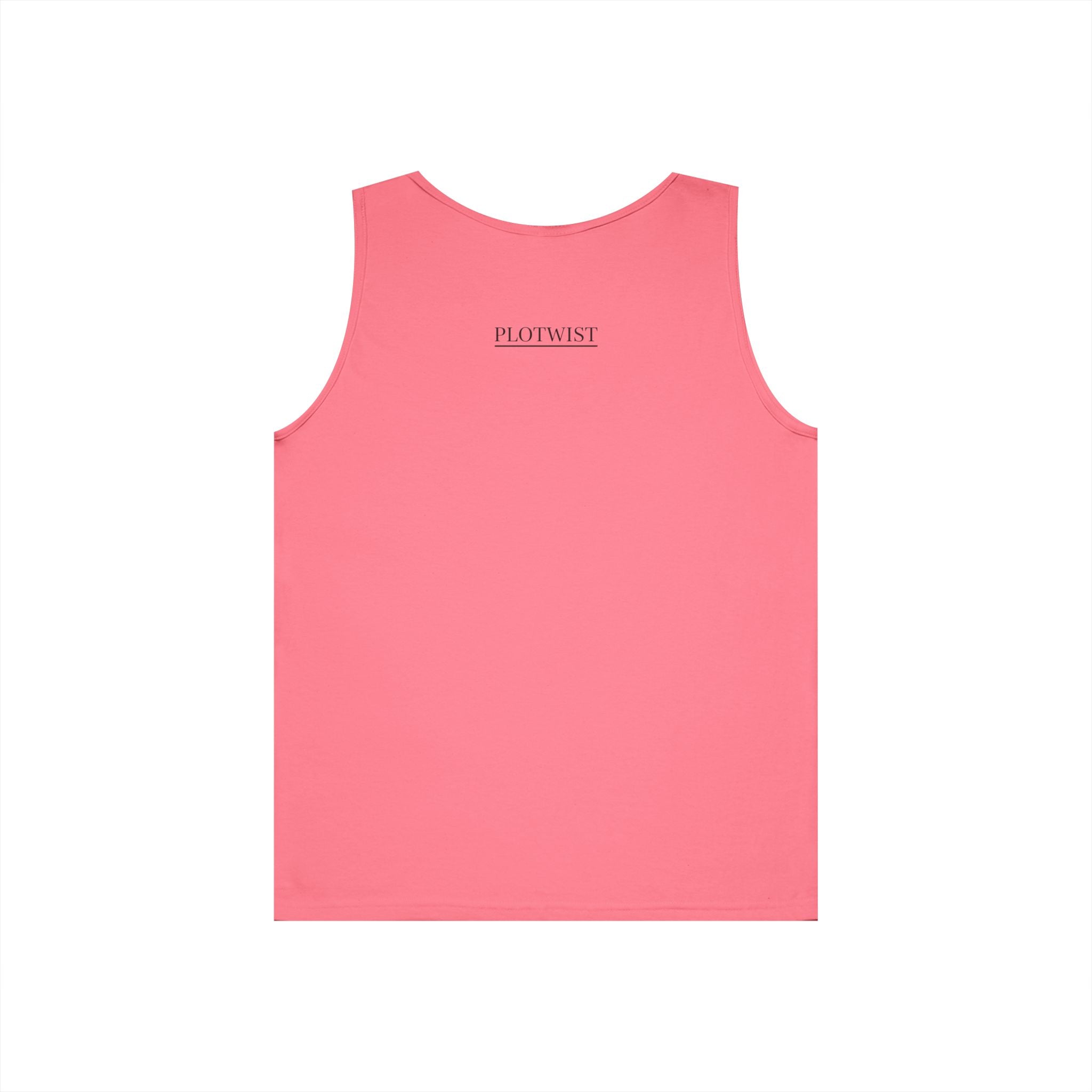 Tank Top — "Fake Titties Over Fake Love" Graphic Muscle Tee