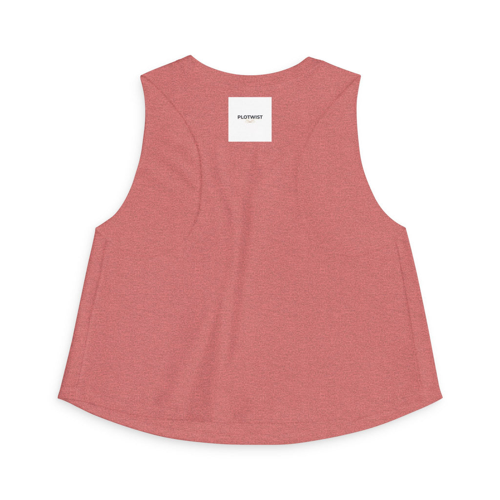 Plot Twist Crop Top — Minimalist Graphic Women's Tank